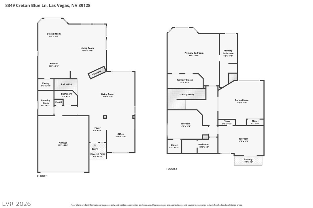 8349 Cretan Blue Lane Las Vegas NV 89128