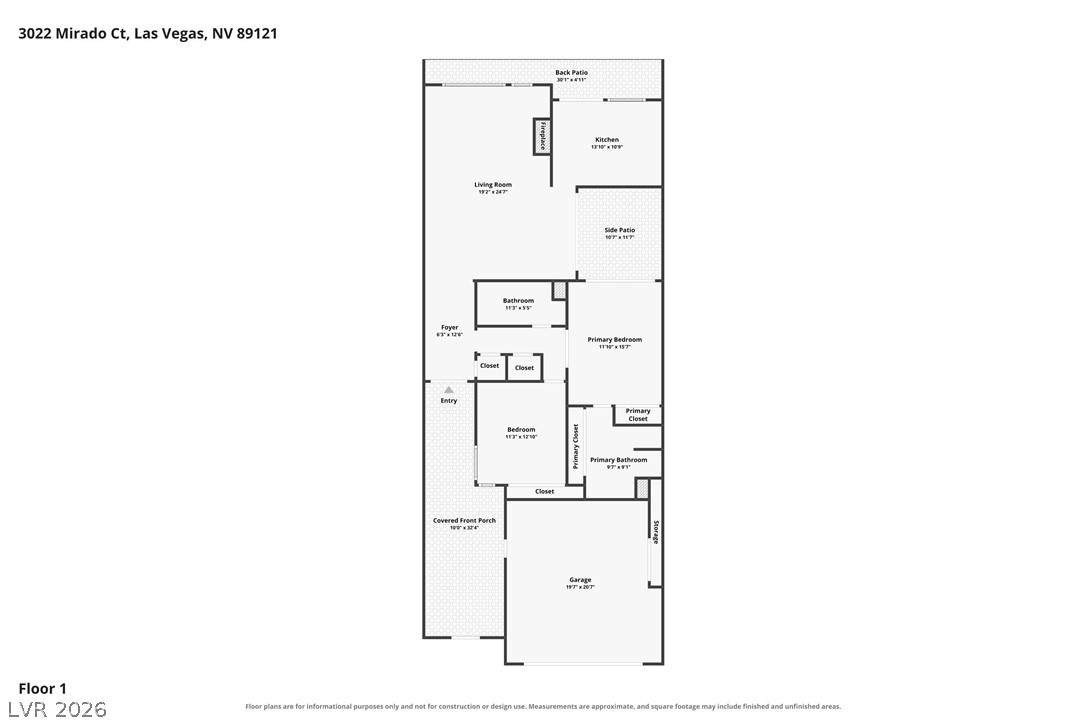 3022 Mirado Court Las Vegas NV 89121