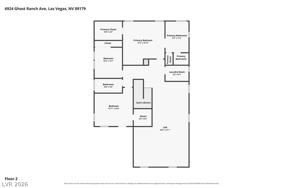 6924 Ghost Ranch Avenue Las Vegas NV 89179