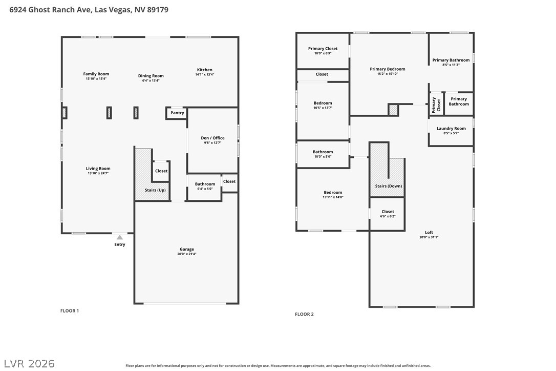 6924 Ghost Ranch Avenue Las Vegas NV 89179