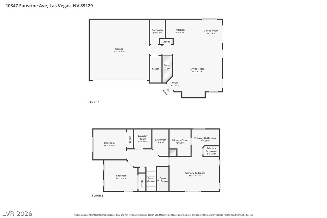 10347 Faustine Avenue Las Vegas NV 89129