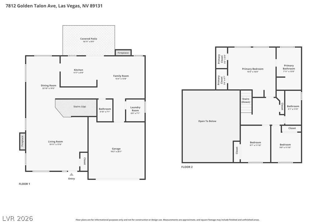 7812 Golden Talon Avenue Las Vegas NV 89131