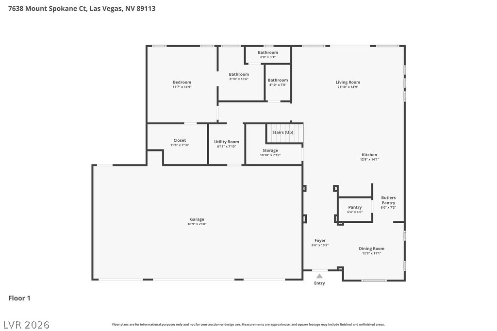 7638 Mount Spokane Court Las Vegas NV 89113