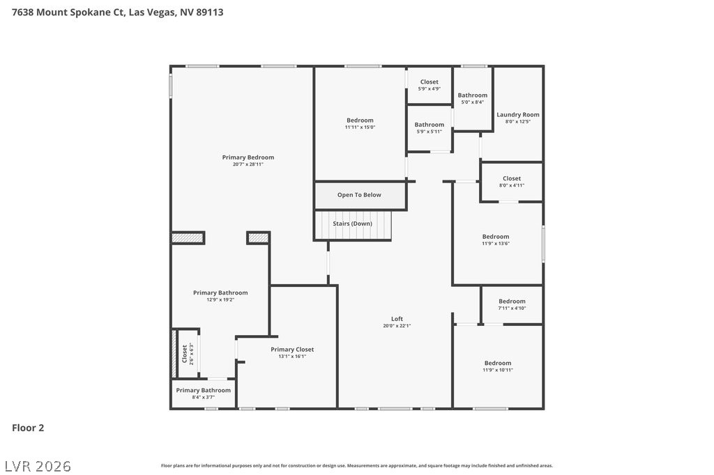 7638 Mount Spokane Court Las Vegas NV 89113