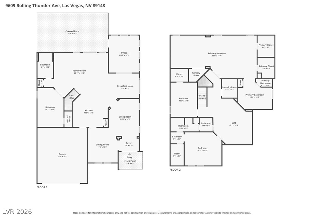 9609 Rolling Thunder Avenue Las Vegas NV 89148