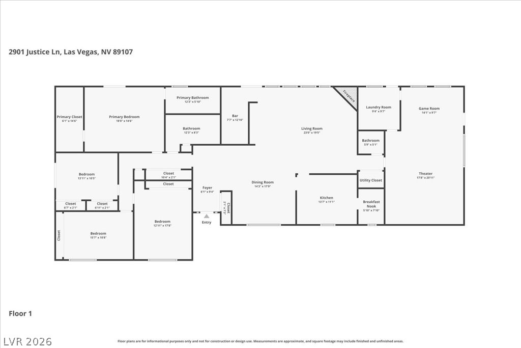 2901 Justice Lane Las Vegas NV 89107