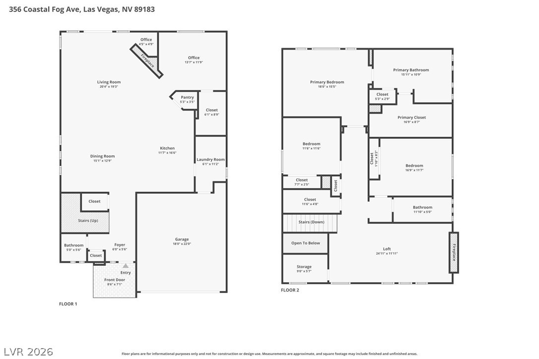 356 Coastal Fog Avenue Las Vegas NV 89183
