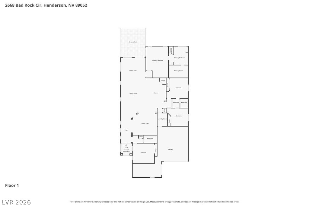 2668 Bad Rock Circle Henderson NV 89052