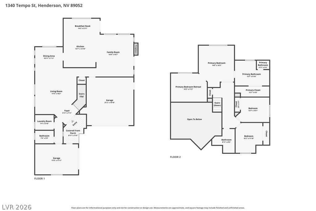 1340 Tempo Street Henderson NV 89052