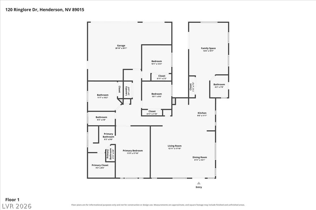 120 Ringlore Drive Henderson NV 89015