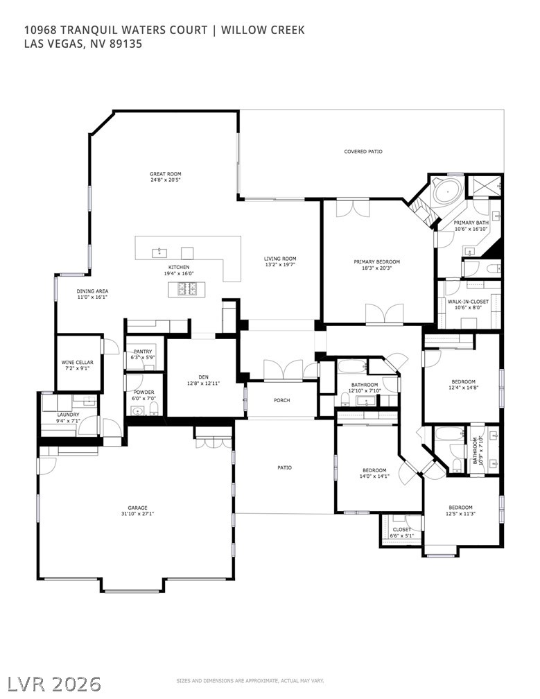 10968 Tranquil Waters Court Las Vegas NV 89135
