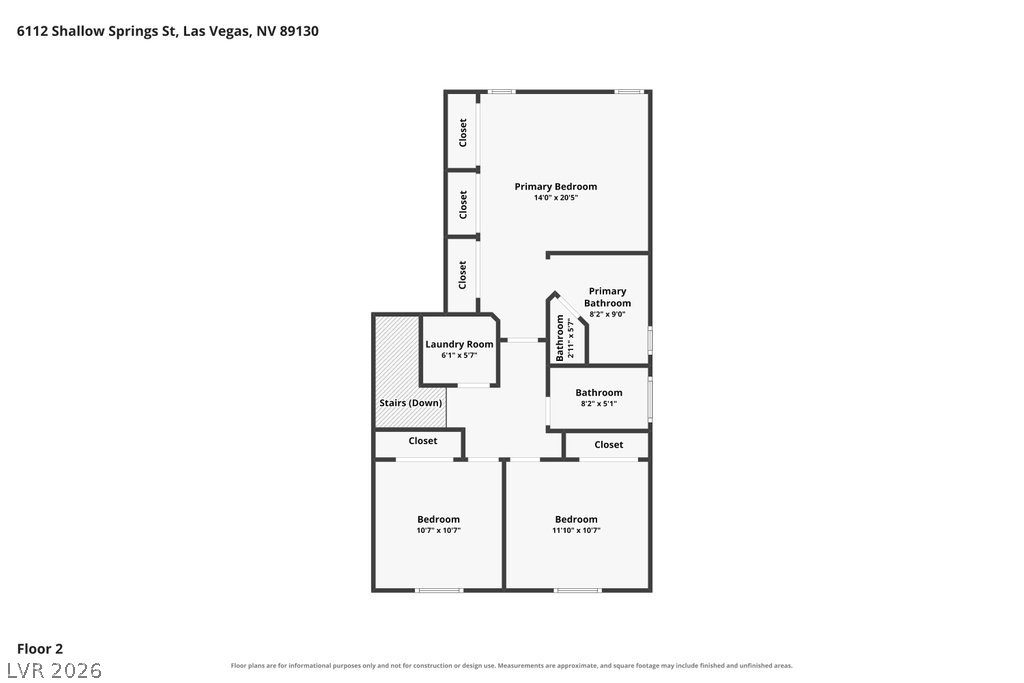 6112 Shallow Springs Street Las Vegas NV 89130