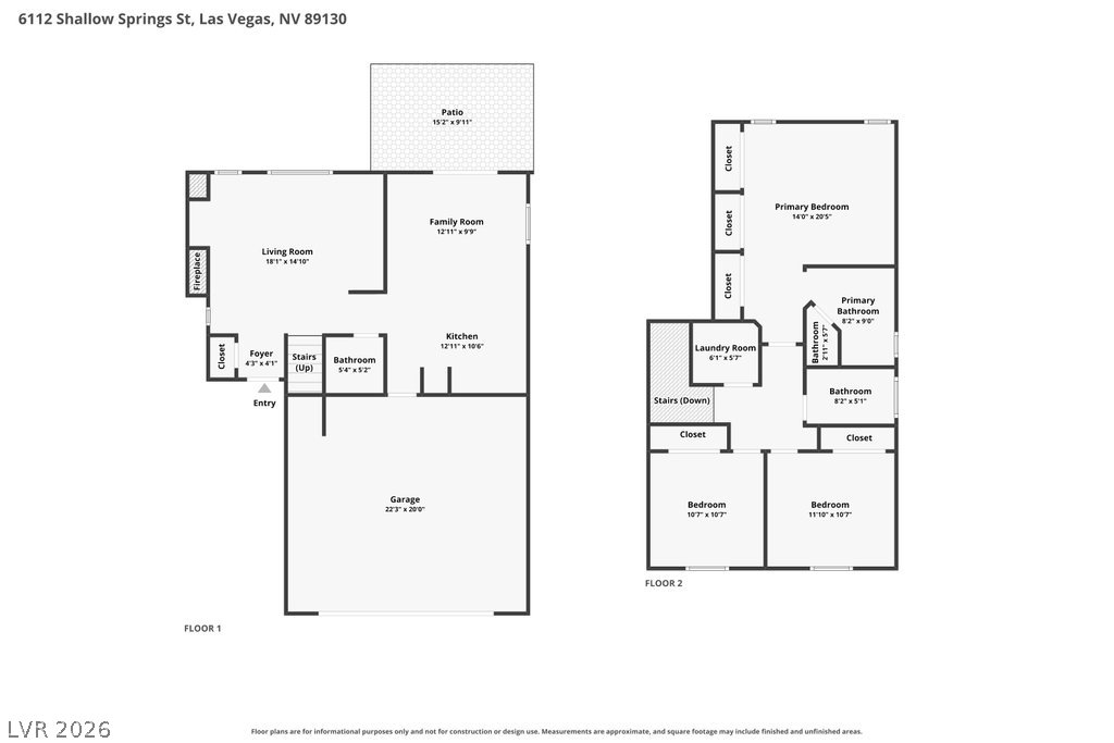 6112 Shallow Springs Street Las Vegas NV 89130