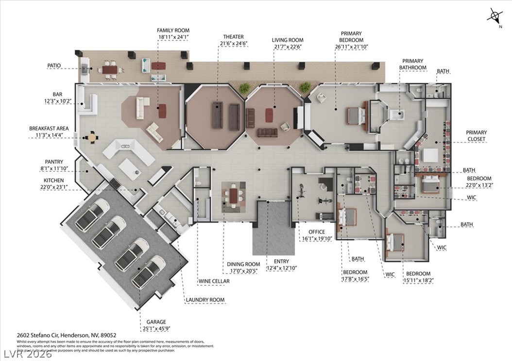 2602 Stefano Circle Henderson NV 89052