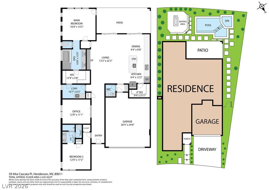 59 Alta Cascata Place Henderson NV 89011