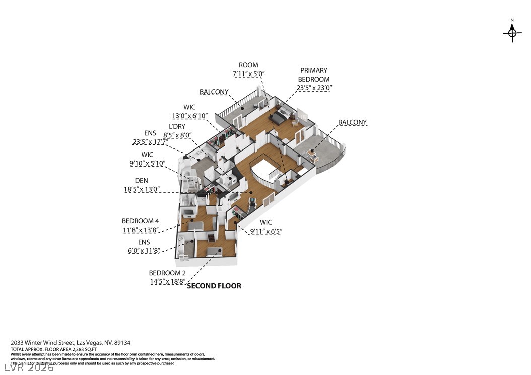 2033 Winter Wind Street Las Vegas NV 89134