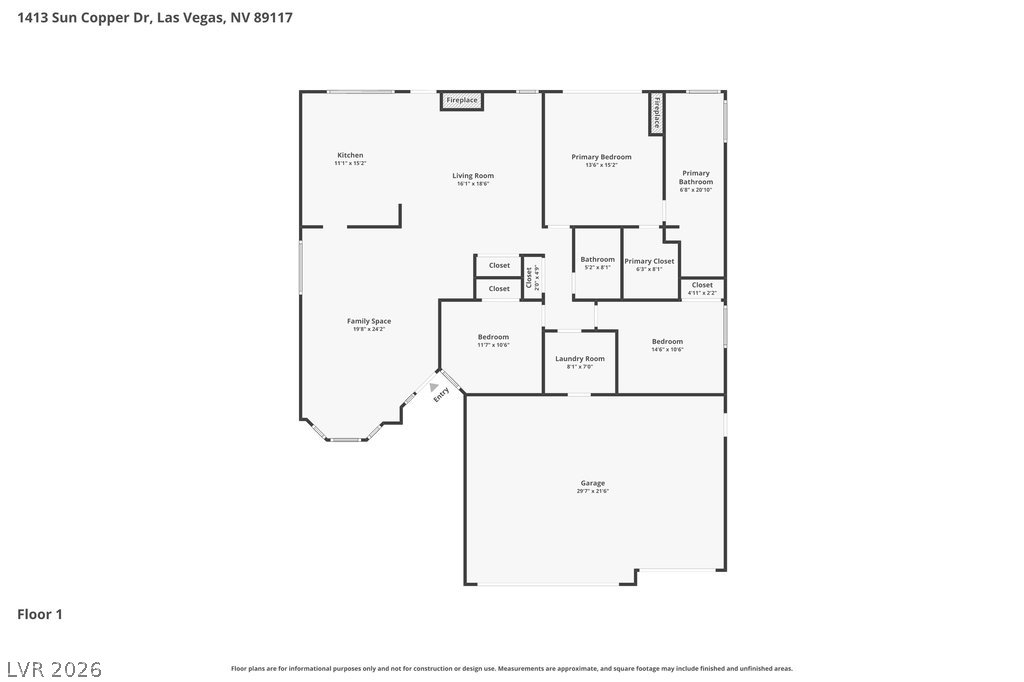 1413 Sun Copper Drive Las Vegas NV 89117