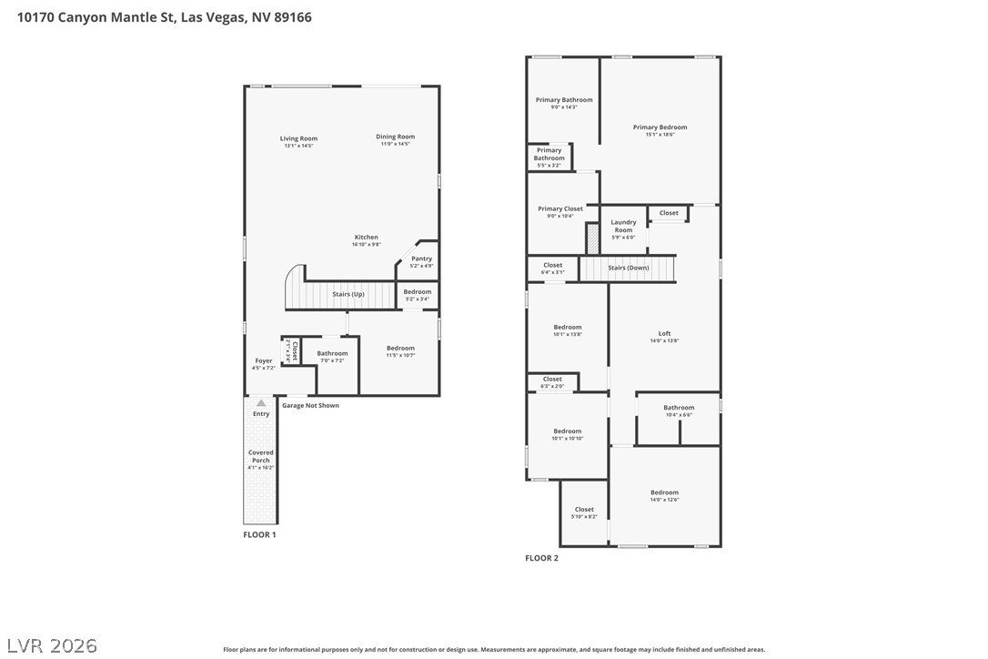 10170 Canyon Mantle Street Las Vegas NV 89166