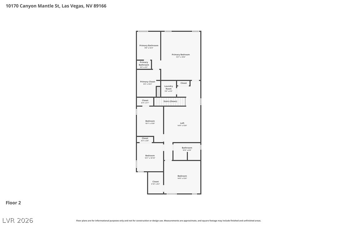 10170 Canyon Mantle Street Las Vegas NV 89166
