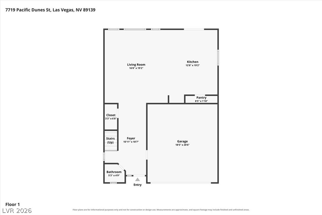 7719 Pacific Dunes Street Las Vegas NV 89139