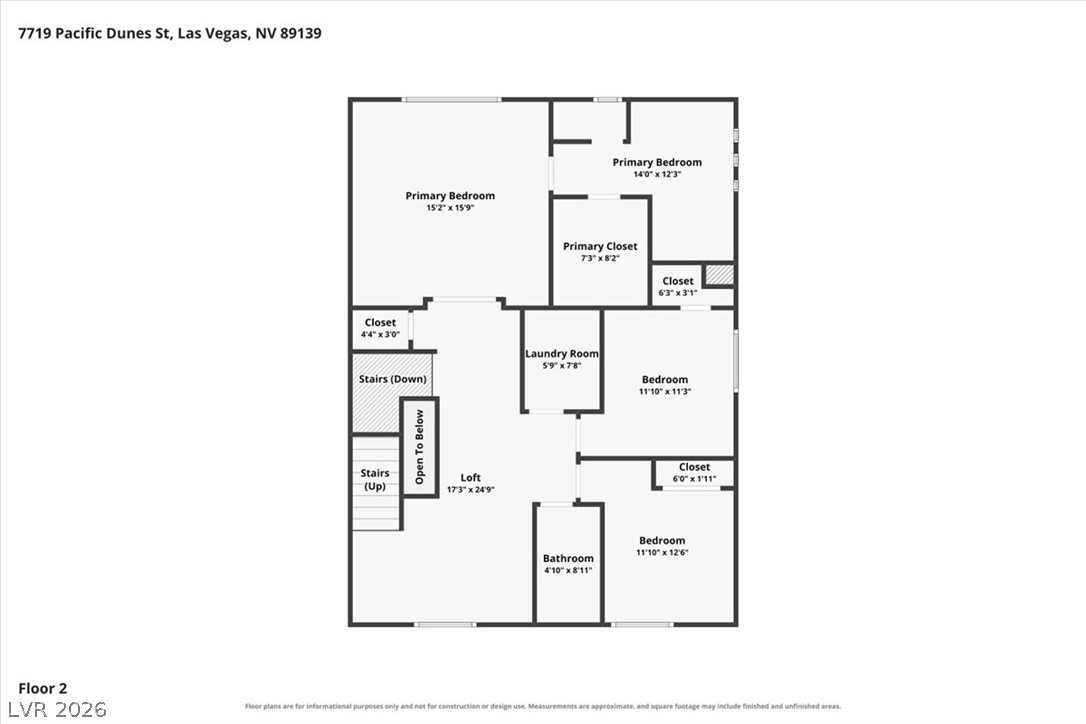 7719 Pacific Dunes Street Las Vegas NV 89139