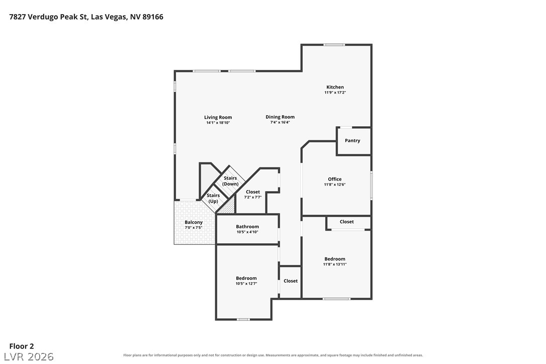 7827 Verdugo Peak Street Las Vegas NV 89166