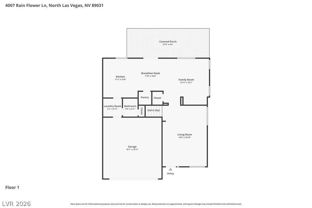 4007 Rain Flower Lane North Las Vegas NV 89031