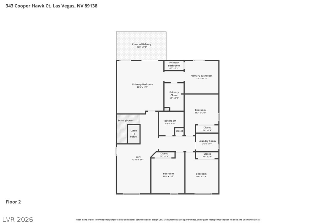 343 Cooper Hawk Court Las Vegas NV 89138