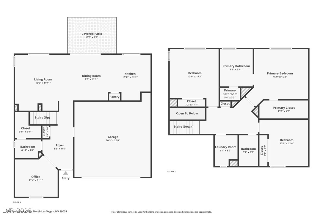 1844 Arch Stone Avenue North Las Vegas NV 89031