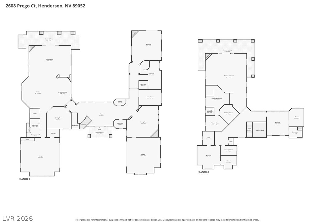 2608 Prego Court Henderson NV 89052