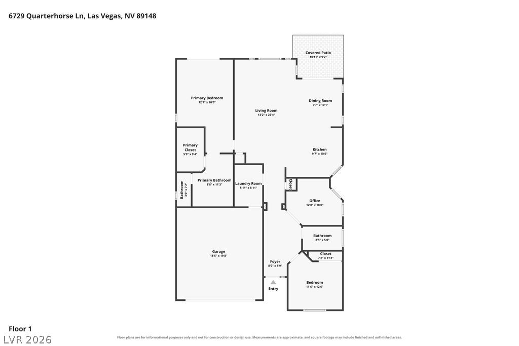 6729 Quarterhorse Lane Las Vegas NV 89148