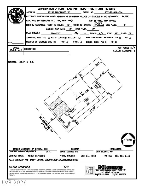 12230 Elderwood Street Las Vegas NV 89138