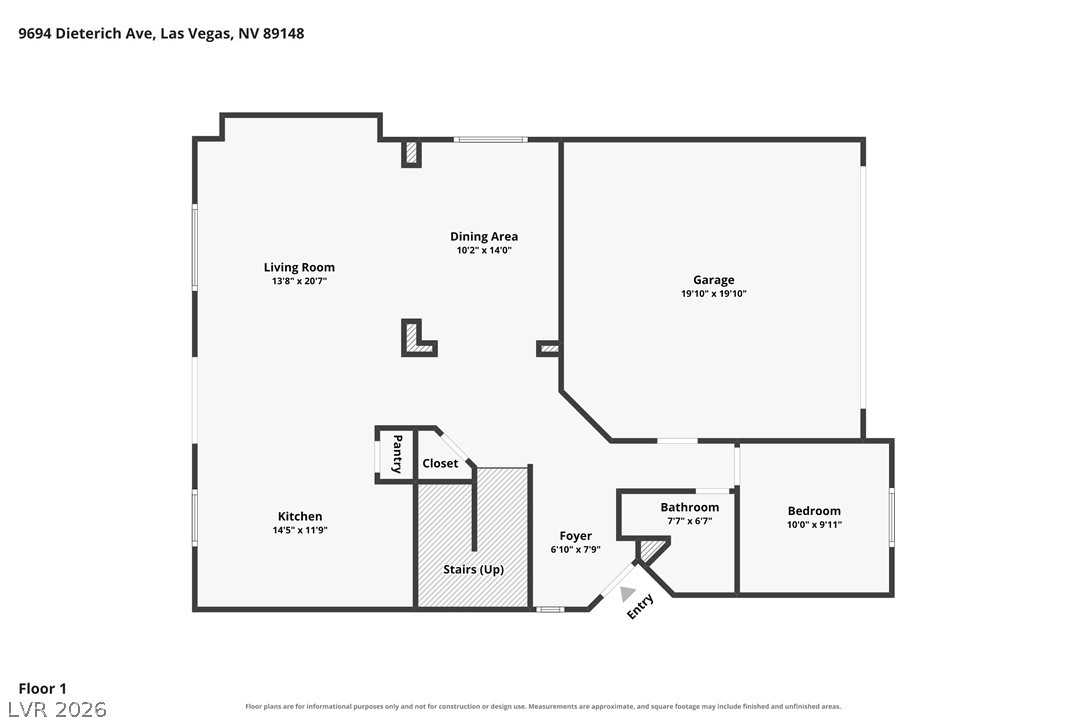 9694 Dieterich Avenue Las Vegas NV 89148