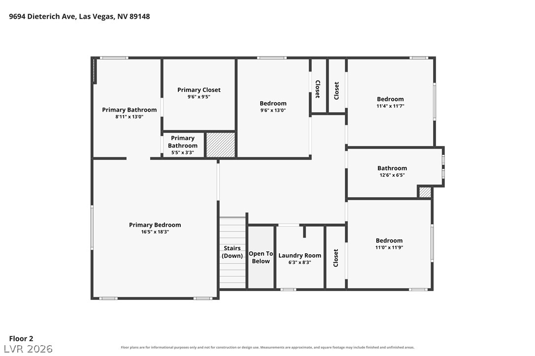 9694 Dieterich Avenue Las Vegas NV 89148