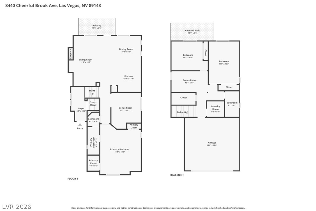 8440 Cheerful Brook Avenue Las Vegas NV 89143