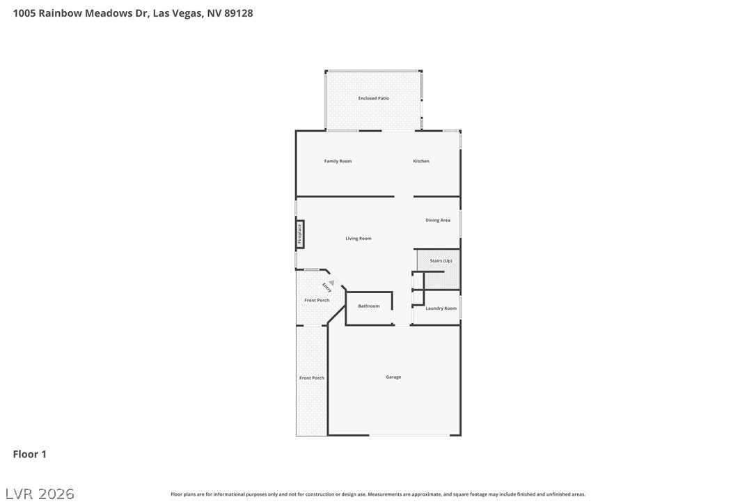 1005 Rainbow Meadows Drive Las Vegas NV 89128