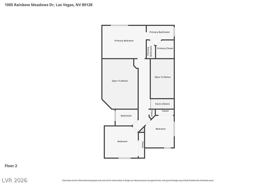 1005 Rainbow Meadows Drive Las Vegas NV 89128