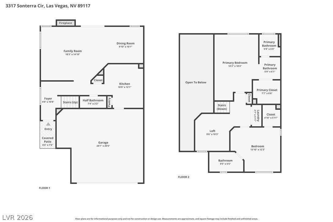 3317 Sonterra Circle Las Vegas NV 89117