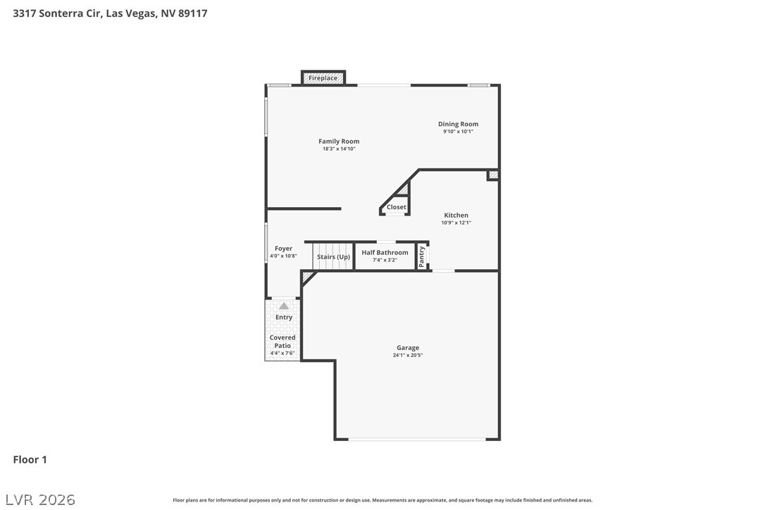 3317 Sonterra Circle Las Vegas NV 89117