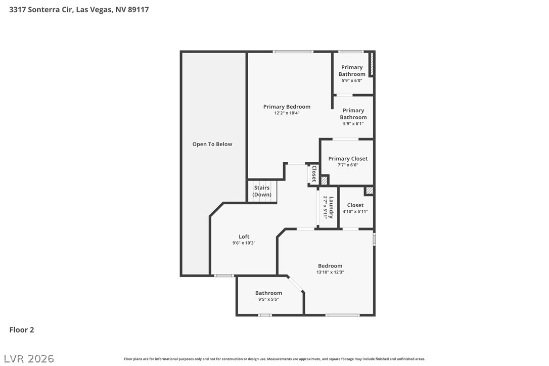 3317 Sonterra Circle Las Vegas NV 89117