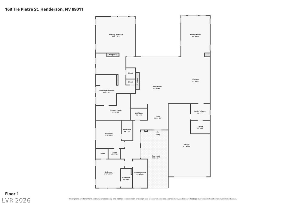 168 Tre Pietre Street Henderson NV 89011