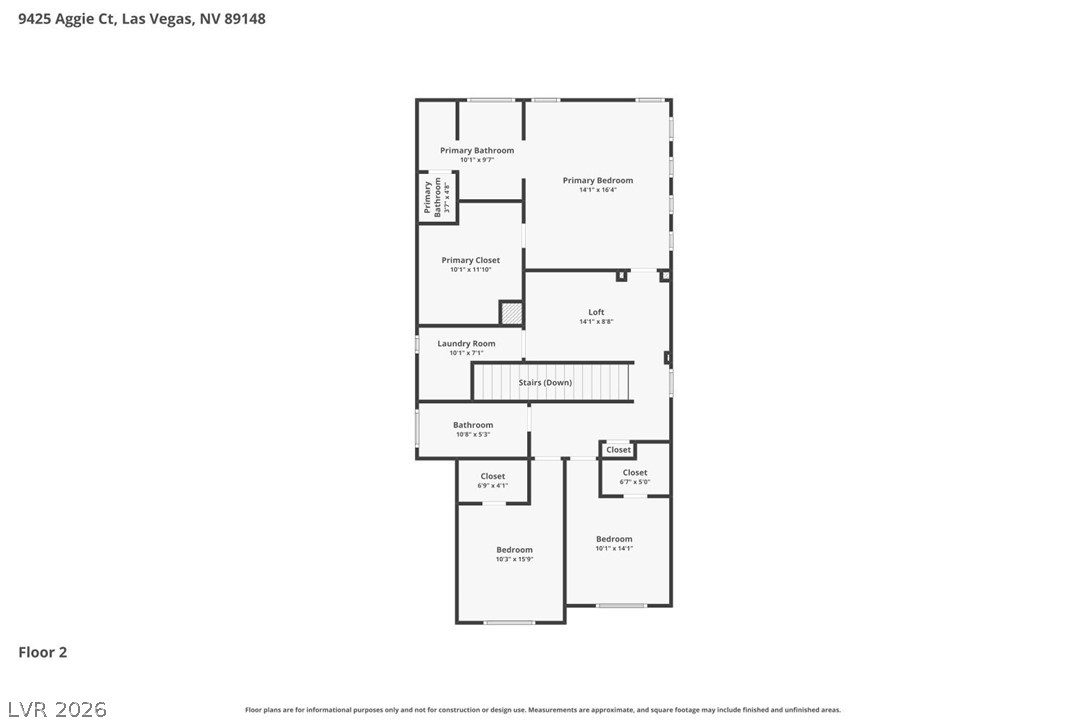 9425 Aggie Court Las Vegas NV 89148