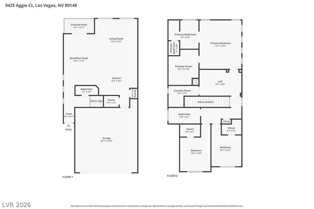 9425 Aggie Court Las Vegas NV 89148