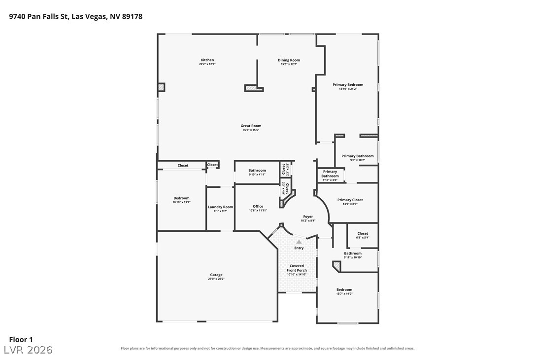 9740 Pan Falls Street Las Vegas NV 89178