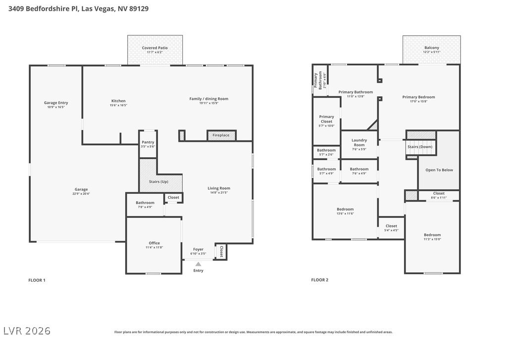 3409 North Bedfordshire Place Las Vegas NV 89129