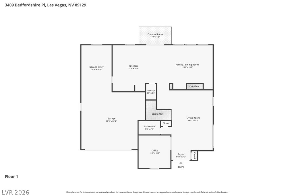 3409 North Bedfordshire Place Las Vegas NV 89129
