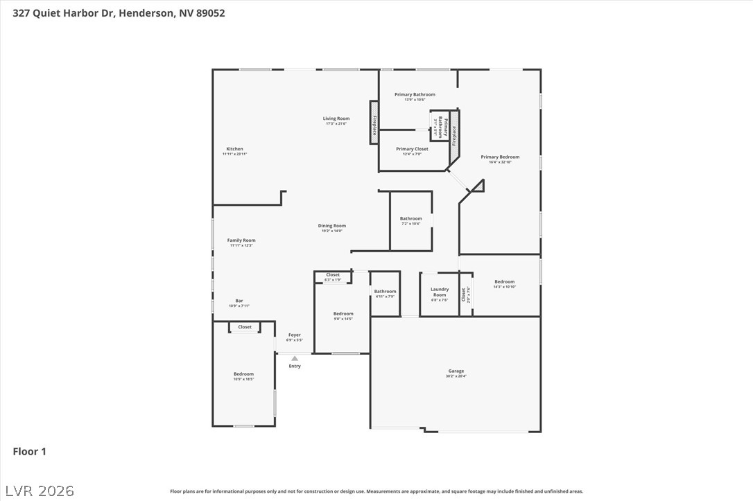 327 Quiet Harbor Drive Henderson NV 89052