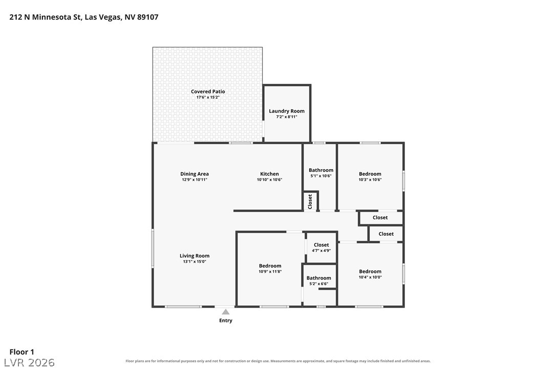 212 North Minnesota Street Las Vegas NV 89107