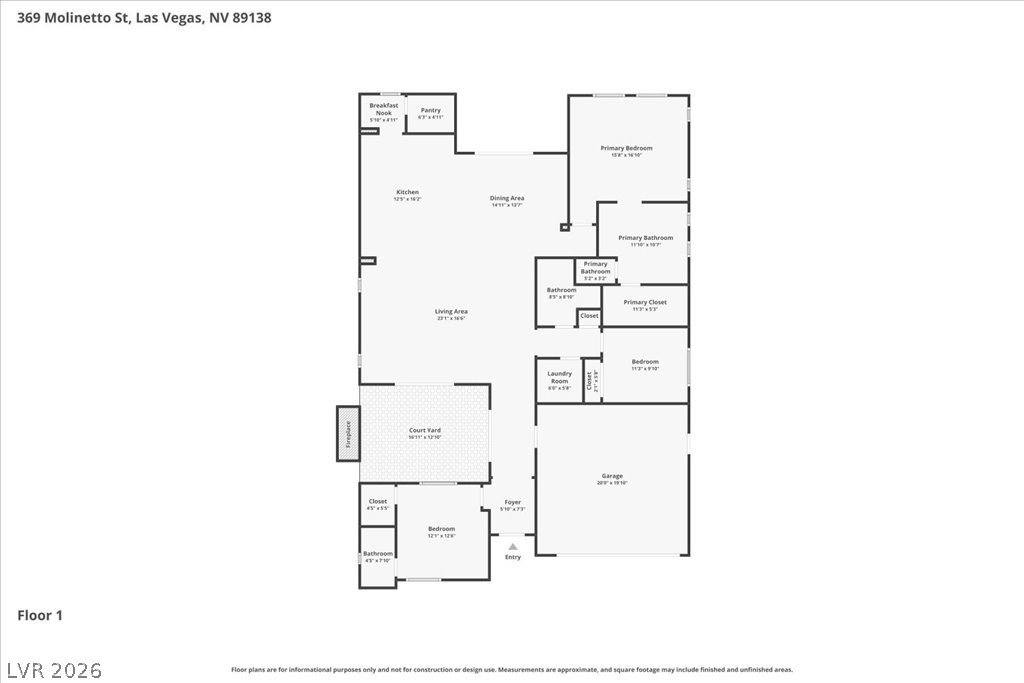 369 Molinetto Street Las Vegas NV 89138