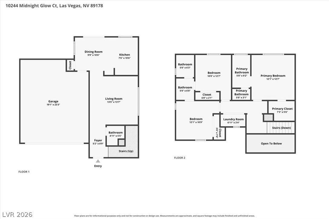 10244 Midnight Glow Court Las Vegas NV 89178